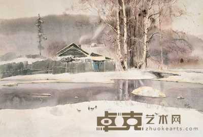 关维兴 北国初春 52×77cm